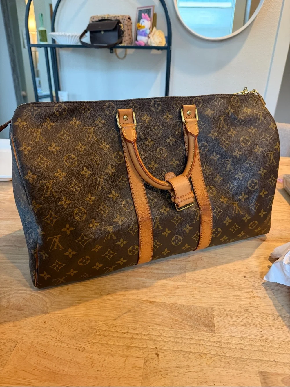 Louis Vuitton keepall 45. made in france FL0060.